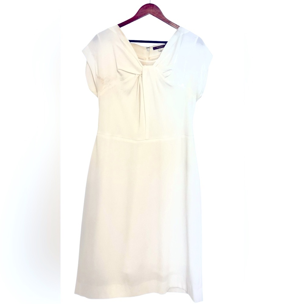 Elegant White Dress, Size M